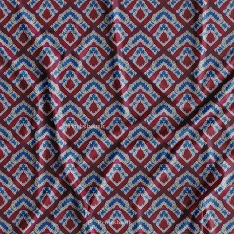 latest Ikat Printed Fabric