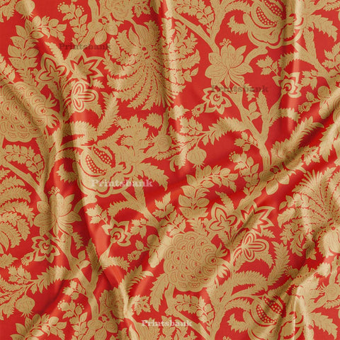 Vintage Floral Digital Printed Fabric Wholesale Online