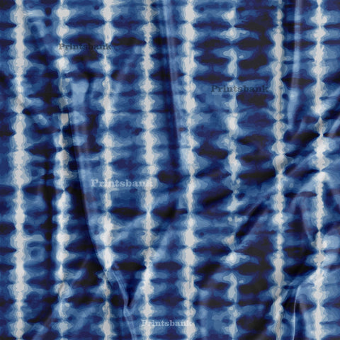 Dark Tie & Dye Abstract Digital Printed Fabric For Boutique Material Online 10