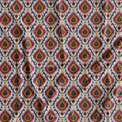 Ikat Printed Fabric