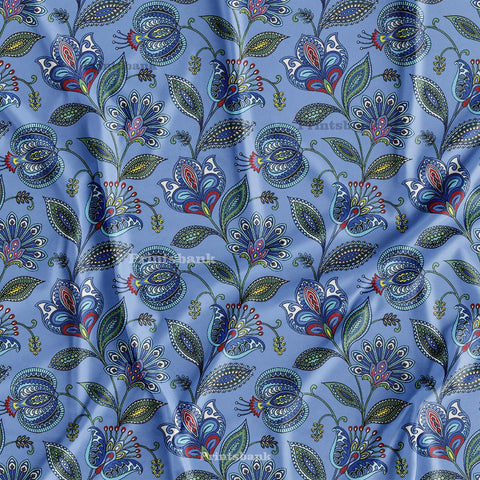 Floral Vintage Printed Fabric