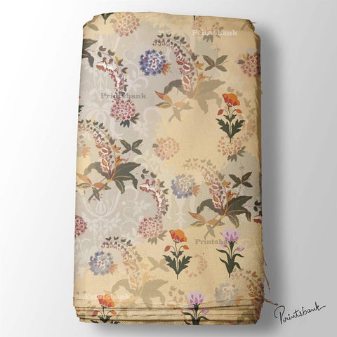 Vintage Floral leaf Fabric Wholesale