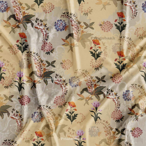 Vintage Floral leaf Fabric Wholesale