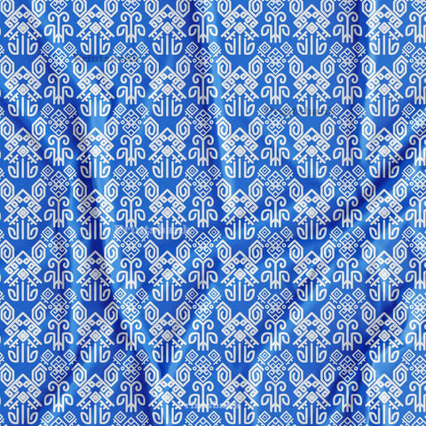 Ikat Printed Fabric