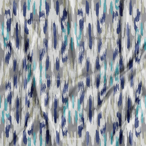 latest Ikat Printed Fabric