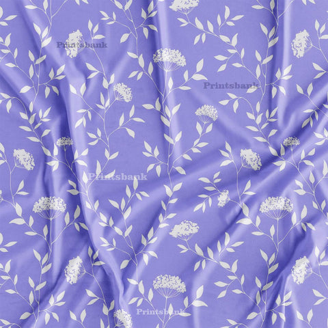 Pastel Floral Printed Manufacture Fabric In Surat