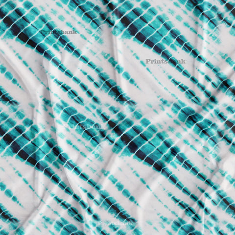 Dark Tie & Dye Abstract Digital Printed Fabric For Boutique Material Online 13