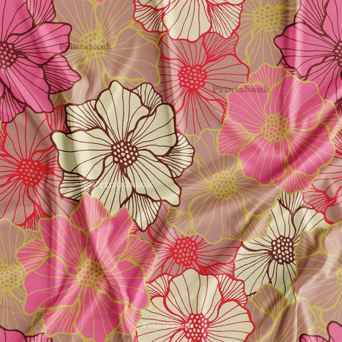 Floral Digital Printed Fabric Wholesaler