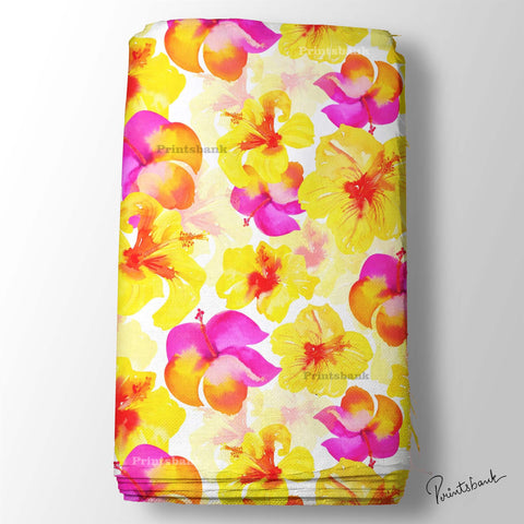 Floral Digital Printed Fabric Wholesaler