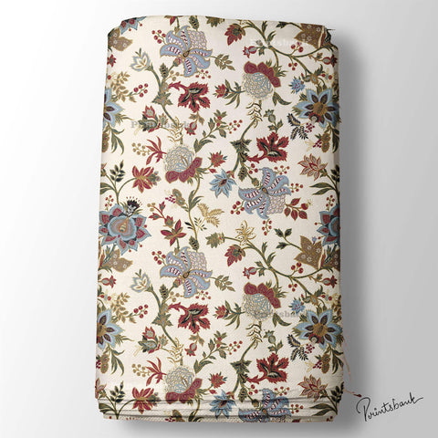 Vintage Floral leaf Fabric Wholesale