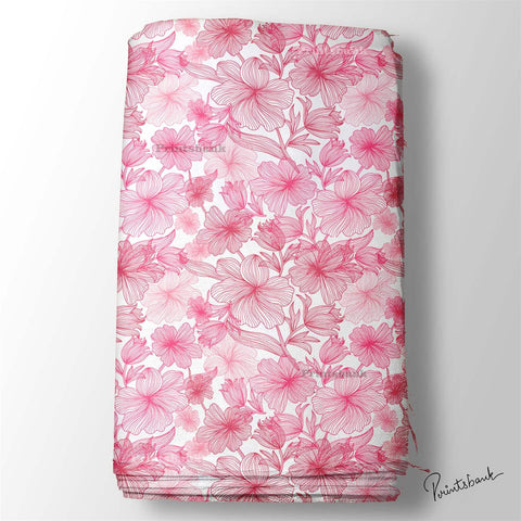 Floral Digital Printed Fabric Wholesaler