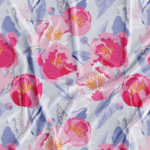 Floral Digital Printed Fabric Wholesaler