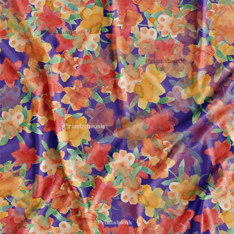 Floral Digital Printed Fabric Wholesaler