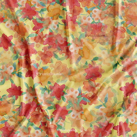 Floral Digital Printed Fabric Wholesaler