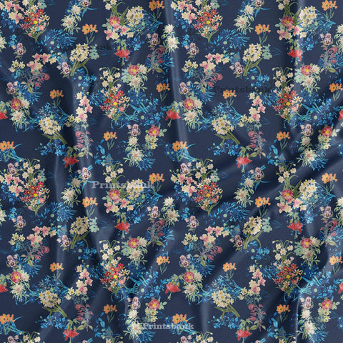 Floral Printed Fabric