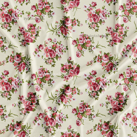 Vintage Floral leaf Fabric Wholesale