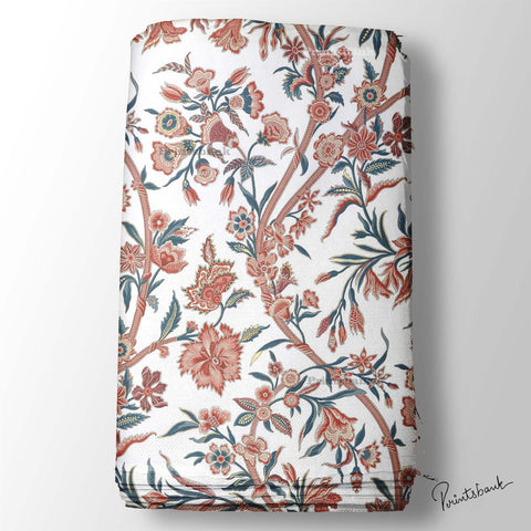 Vintage Floral leaf Fabric Wholesale