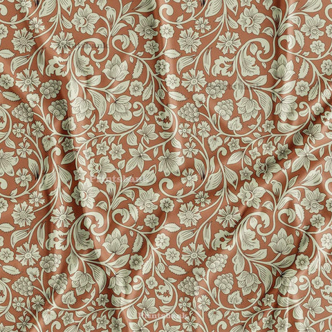 Vintage Floral leaf Fabric Wholesale