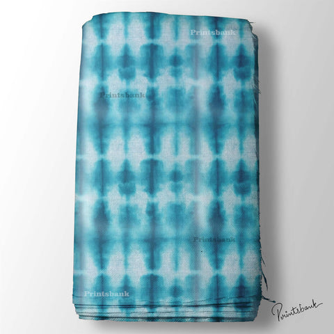 Dark Tie & Dye Abstract Digital Printed Fabric For Boutique Material Online 1