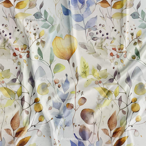 Floral Printed Fabric Cloth for Manufacturing