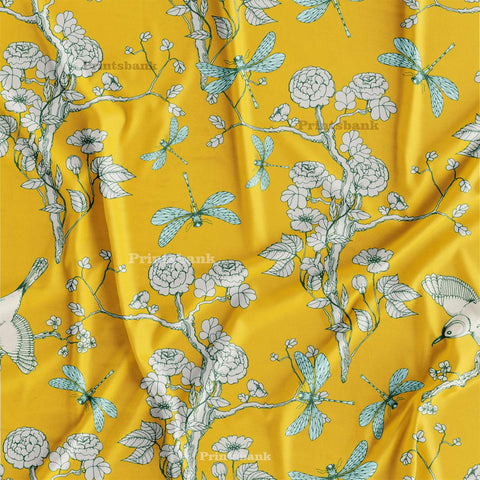 Floral Printed Fabric Cloth for Manufacturing