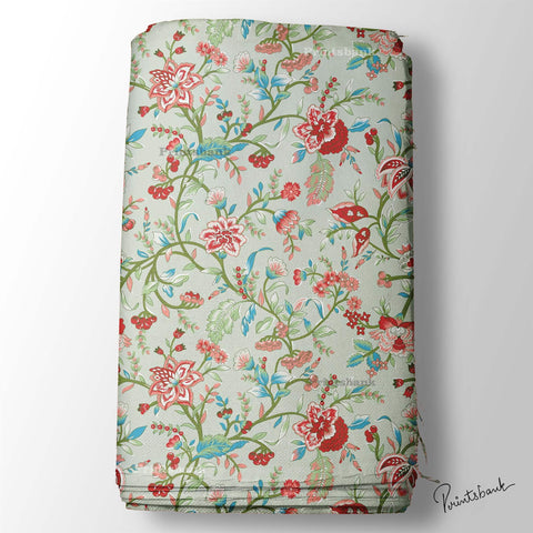 Vintage Floral leaf Fabric Wholesale