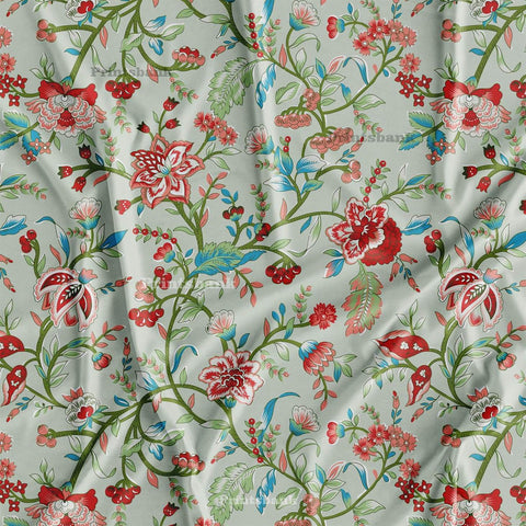 Vintage Floral leaf Fabric Wholesale