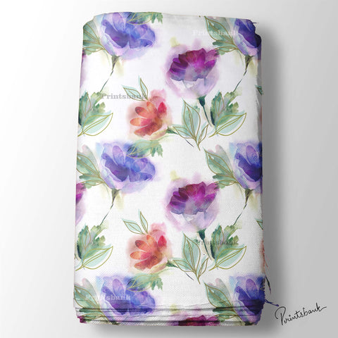 Floral Printed Fabric Cloth for Manufacturing