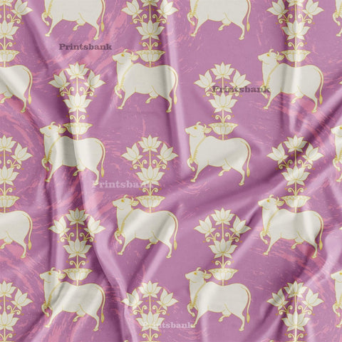 Wholesale Pichwai Printed Fabric Cloth