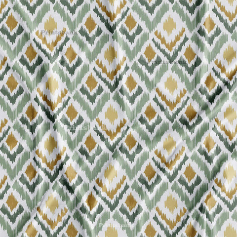 latest Ikat Printed Fabric