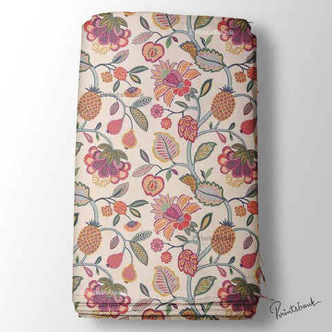 Vintage Floral leaf Fabric Wholesale