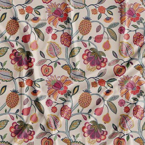 Vintage Floral leaf Fabric Wholesale