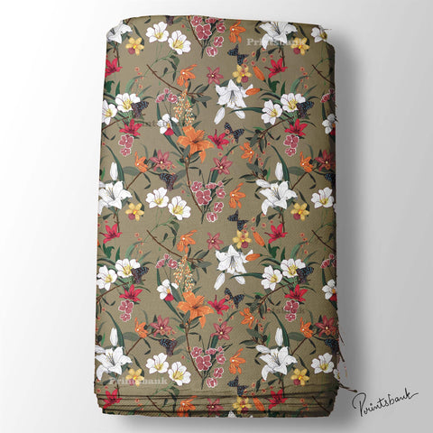 Floral Print fabric