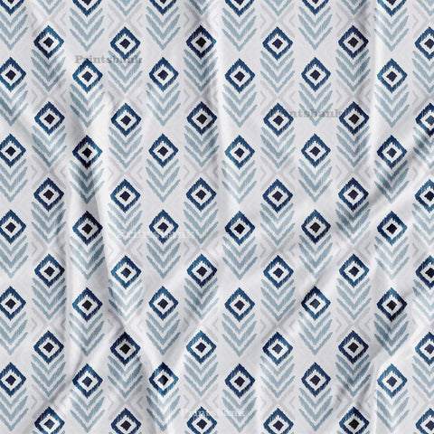 latest Ikat Printed Fabric