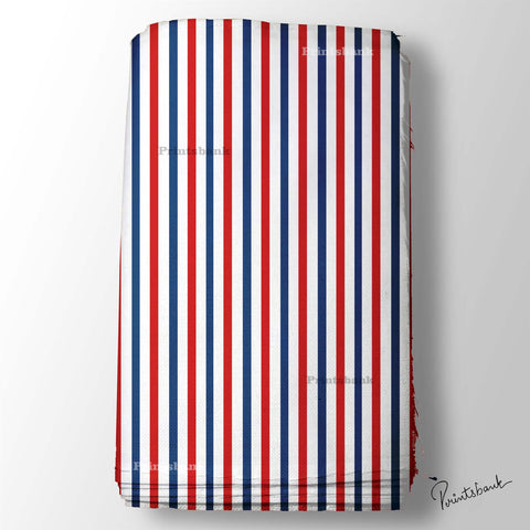 Stripes print fabric