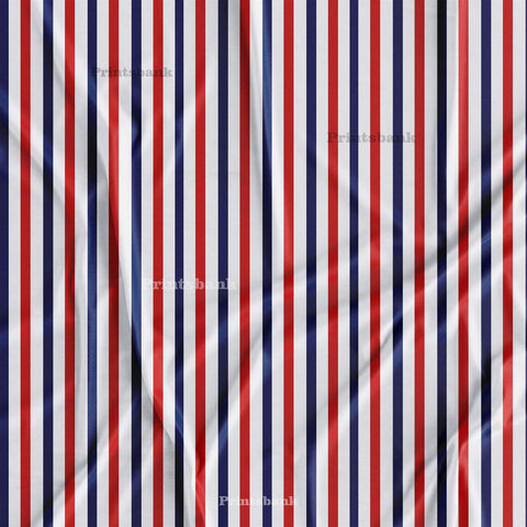 Stripes print fabric