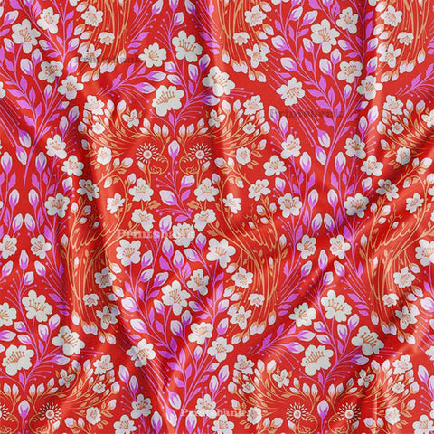 Vintage Floral leaf Fabric Wholesale