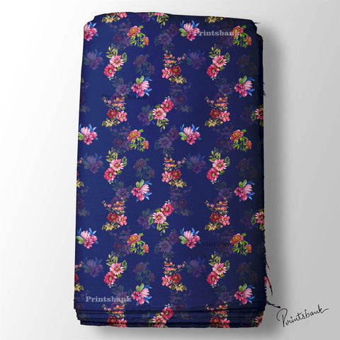 Floral Printed Fabric