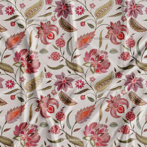 Vintage Floral leaf Fabric Wholesale