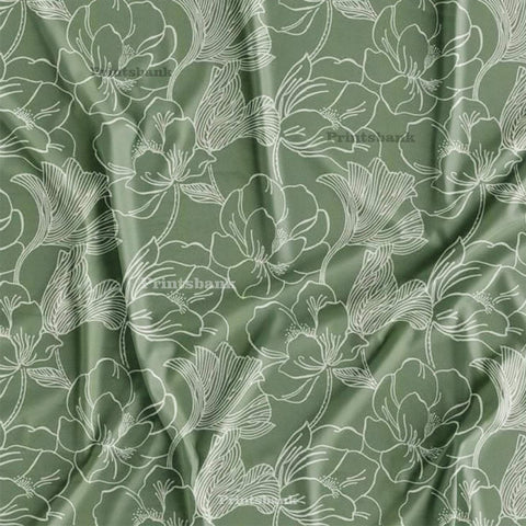 Vintage Floral leaf Fabric Wholesale