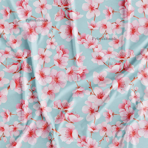 Floral Designer Printed Cloth fabric Material Wholesale