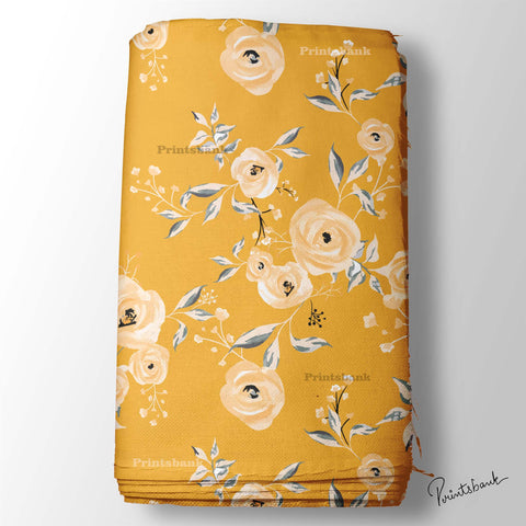 Floral Designer Printed Cloth fabric Material Wholesale