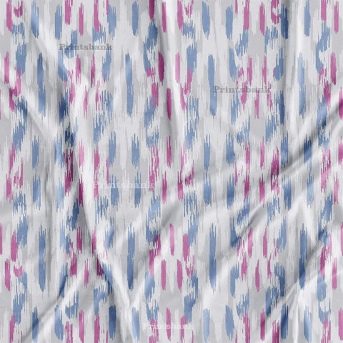 latest Ikat Printed Fabric