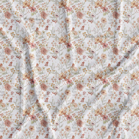 Floral Printed Fabric