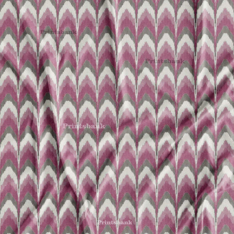 latest Ikat Printed Fabric