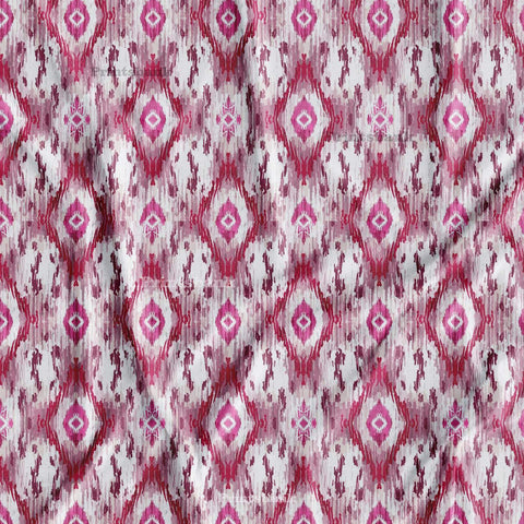 latest Ikat Printed Fabric