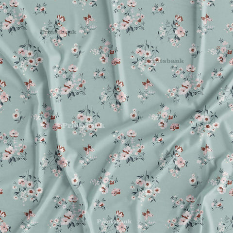 Floral Printed Fabric