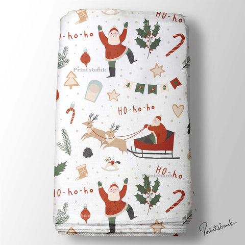 Christmas Digital Printed Fabric Wholesale Price