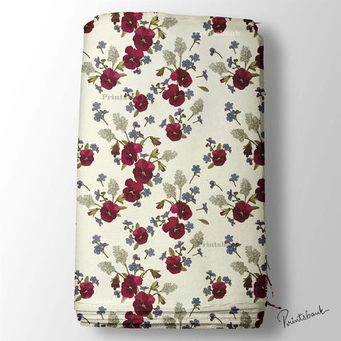 Floral Printed Fabric