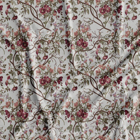 Vintage Floral leaf Fabric Wholesale